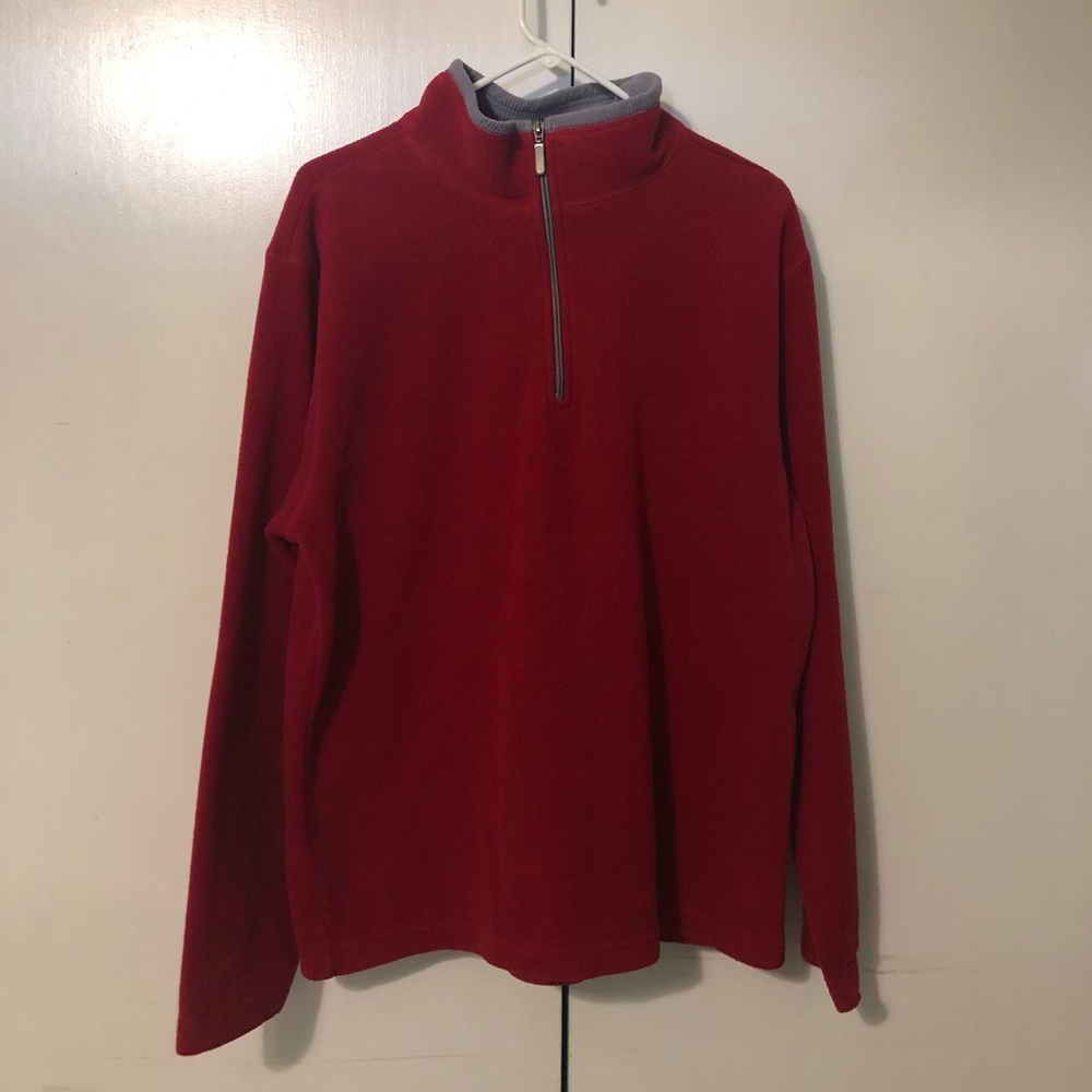 Footlocker Mens pullover with zippered neck. Feels almost like flannel.